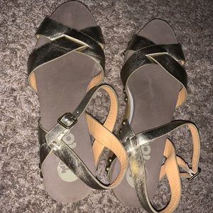 Frogg wooded sandals